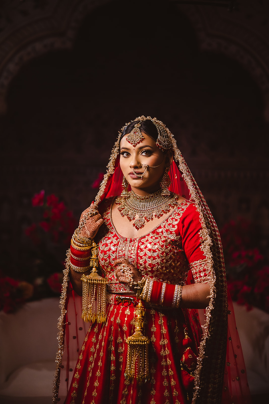 Sejal Ponnuru Mistry on her wedding day